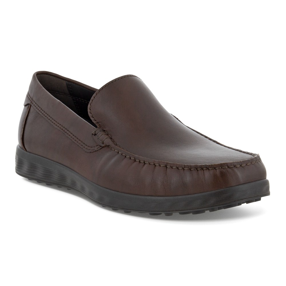 ECCO Mens Moccasins Brown - S Lite Moc - CGD-308416